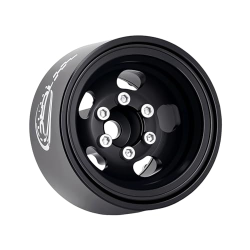 TCRC �A���~�f�B�[�v�f�B�b�V�� 1.0�C���` �r�[�h���b�N�z�C�[���n�u 4�� Axial SCX24 Traxxas TRX4M FCX24 Redcat Ascent-18 HPI Venture18�A�u���b�N