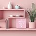 iRudyard Pink Bow Coquette Room Decor,Wooden Box Sign Desk Decor,Cute Preppy Stuff,Girly Wall Decor