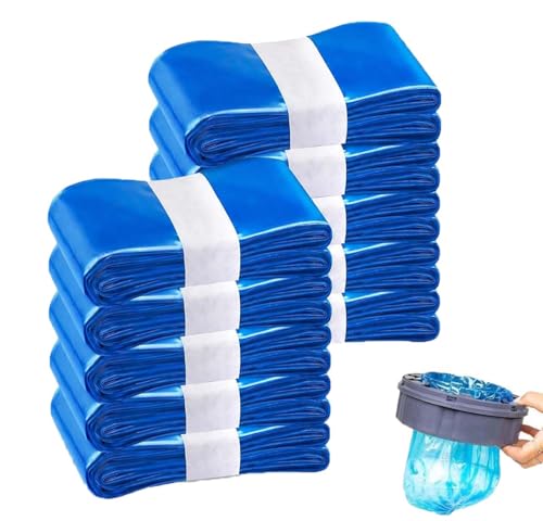 8-Pack Nappy Bin Refills | Strong Odour Lock and Tear-Resistant Baby Nappy Bin Liners Replacement | Compatible with All Models of Trash Bins | Hold 320 Diapers