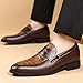Brown Men Business Casual Leather Shoes with Soft Sole Comfortable for Professional Wear Formal Dress Shoes Lightweight and Durable Ideal for Office and Events