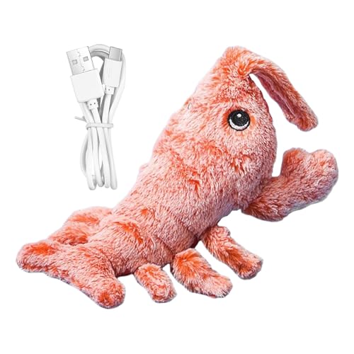 Kixolazr Giocattolo elettrico per animali domestici, pesce elettrico per gatti | Pesce giocattolo USB flopping per cani e gatti | Giocattolo stridulo per esercizi per animali domestici per ridurre la