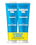 Marc Anthony Argan Oil Shampoo & Conditioner - Keratin & Argan Oil - Sulfate Free, Colour Safe Hair Shampoo & Conditioner Gift Set for Hair Shine & Strengthening