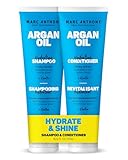 Marc Anthony Argan Oil Shampoo & Conditioner Set with Keratin - Moisturizing & Hydrating for Dry, Dull Hair - Repairs, Strengthens & Revives Shine with Nourishing Argan Oil of Morrocco - Sulfate Free