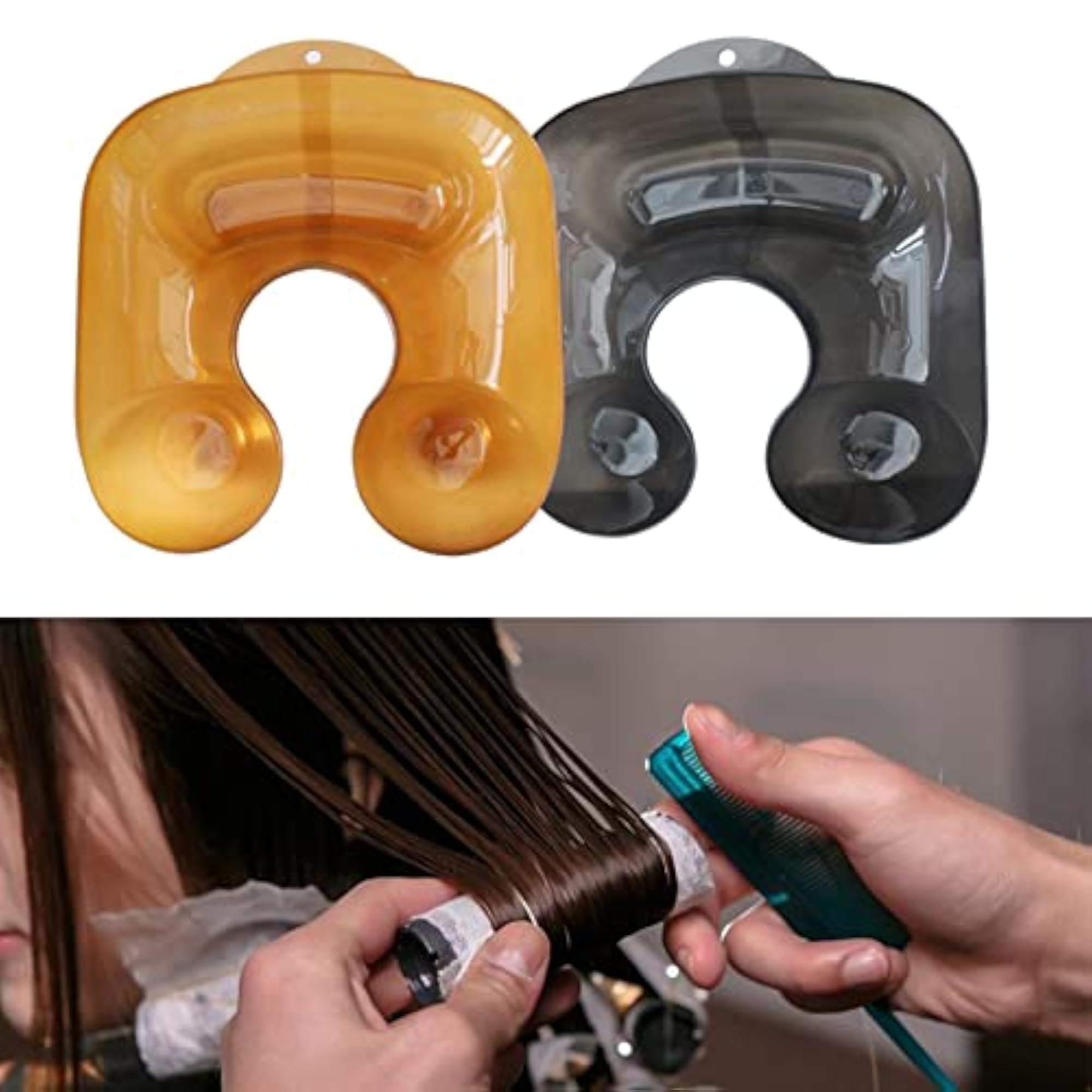 PVC Hairdressing Hair Coloring Neck Tray Shoulder Support