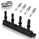Zündspule Kompatibel mit Chevy Opel Vauxhall, Zündcoil Ersatzteil für 555579072, 25198623, 55577898, 55573735, 25195107, 98079-5587G, 18829-08050