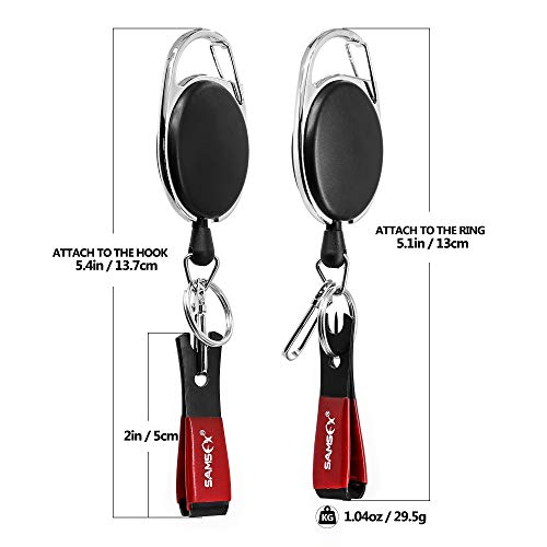 SAMSFX Fly Fishing Tools and Accessories Combo for Anglers Vest Backpack Assortment (Black 7 in 1)