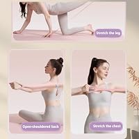Nzwnxdtq Figure 8 Fitness Resistance Bands with Handles for Working Out — image 3