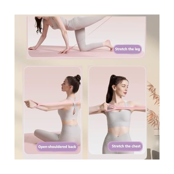 Figure 8 Fitness Resistance Bands with Handles for Working Out - Image 3