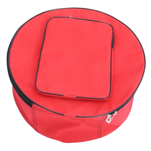 MUELODSIC Portable Snare Drum Bag Carrying Pouch Drum Storage with Strap for Musicians and Travel Convenient Drum Accessory