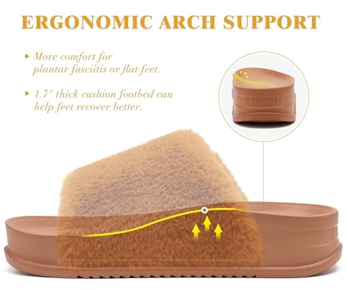 Image of KuaiLu Women's Orthotic Arch Support Slippers