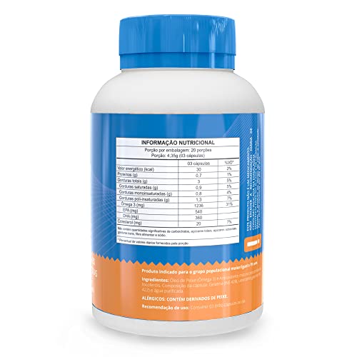 Ômega 3. Epa 540mg Dha 360mg