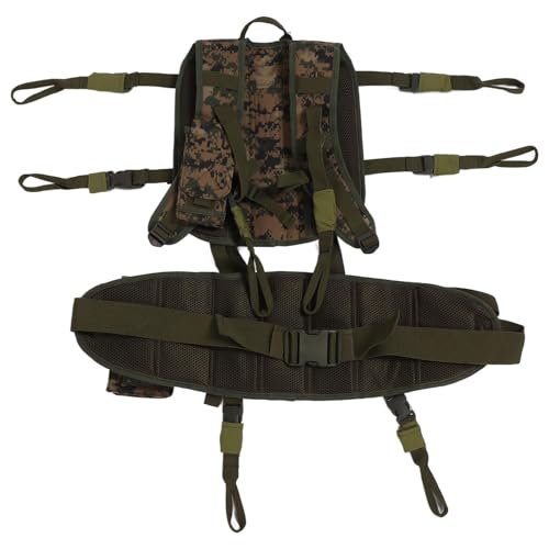 Mochila con soporte para árbol que reduce el peso en jornadas de caza