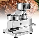 【Utilisation facile】Placez simplement votre viande sur le plateau, actionnez le levier et savourez instantanément des steaks hachés parfaitement formés. Cette presse à burgers vous fait gagner du temps et de l'énergie, pour une préparation des burgers en toute simplicité.