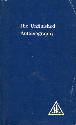 The Unfinished Autobiography B000NJ4OEG Book Cover