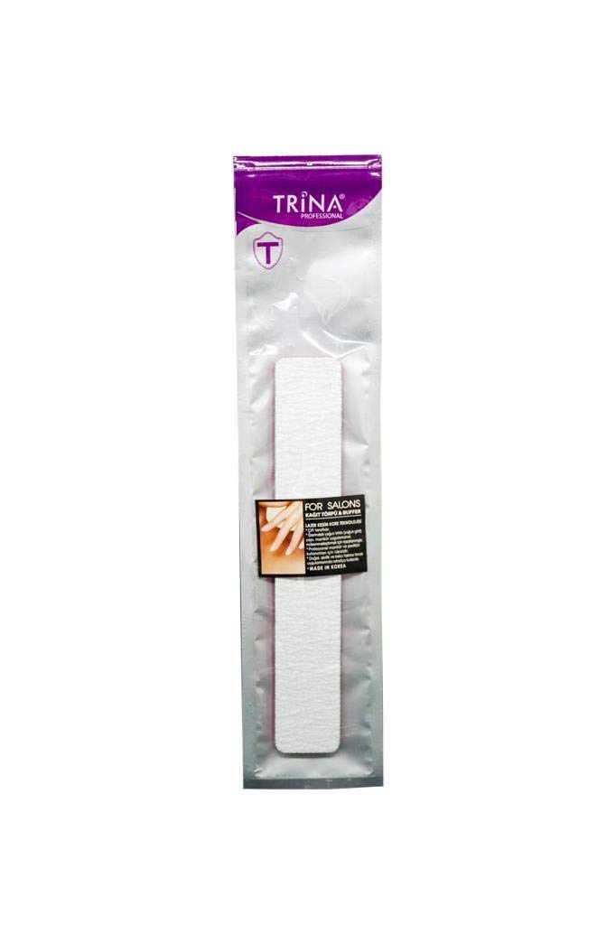 Trina Tırnak Törpü Kare Zebra