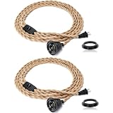 FRIDEKO HOME Hemp Rope Pendant