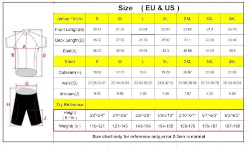X-CQREG Cycling Jersey Men Set Bib Shorts Set Summer Mountain Bike Bicycle Suit Anti-UV Bicycle Team Racing Uniform Clothes