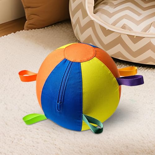Balle de jeu interactive pour chiots résistante jouet d'extérieur