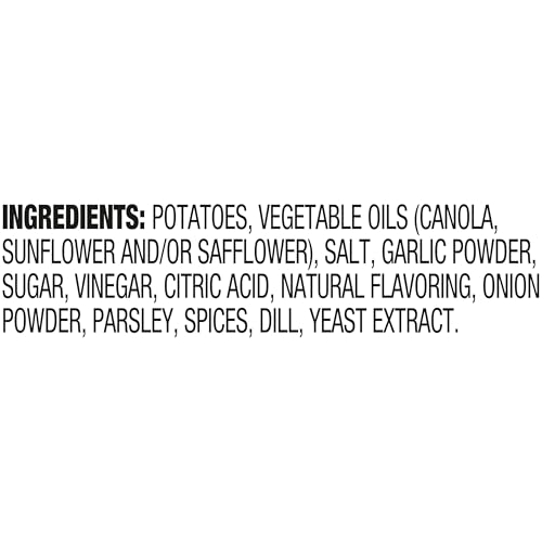 Image of Kettle Brand Potato Chips, Krinkle Cut, Dill Pickle Kettle Chips, Snack Bag 2 Oz