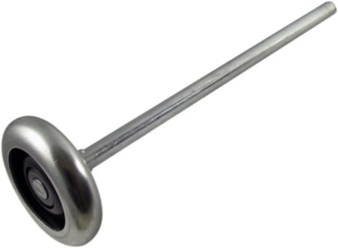 Fehr 2"" Diameter, 10 Ball Steel Garage Door Rollers: 4"", 7” and 9” Stem Length (9"", 2, pcs), Zinc Plated, ROLL26-