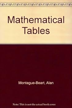 Paperback Mathematical Tables Book