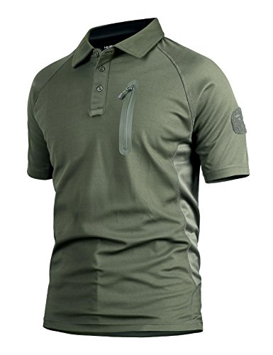 YFNT Camisa militares de polo da lapela dos homens camuflagem t-shirt de manga curta Camo T shirt