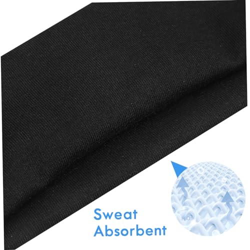 6pcs Boys Girls Headbands Boys and Girls Elastic Headbands for Soccer Basketball Dance Running Soft Comfortable Wide3