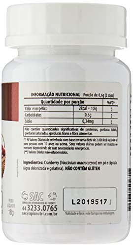Cranberry 300mg (60 caps), Apisnutri