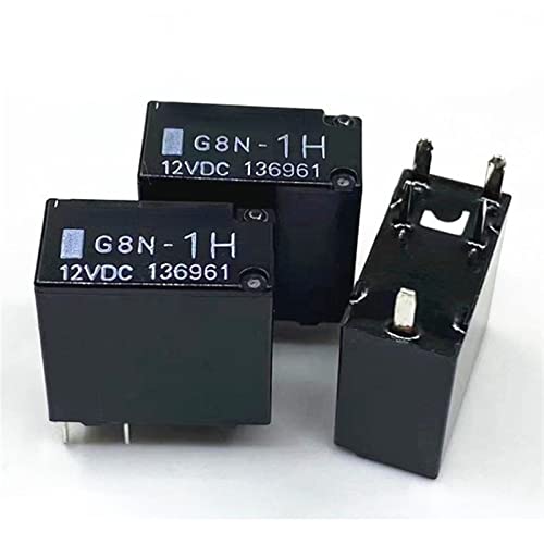 Relés G8N-1H 12VDC con 5 pines de alta conductividad para circuitos