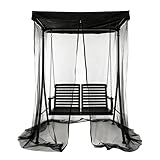 | Protection anti-moucherons : Cette barrière anti-insectes pour siège extérieur présente un maillage spécialisé conçu pour bloquer ment les insectes minuscules, vous permettant de profiter de l'air frais sans nuisance, idéale pour des après-midis tranquilles sur votre balancelle.