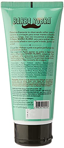 Kit De Barba com Balm, Óleo, Pomada e Pente - Barba Rubra