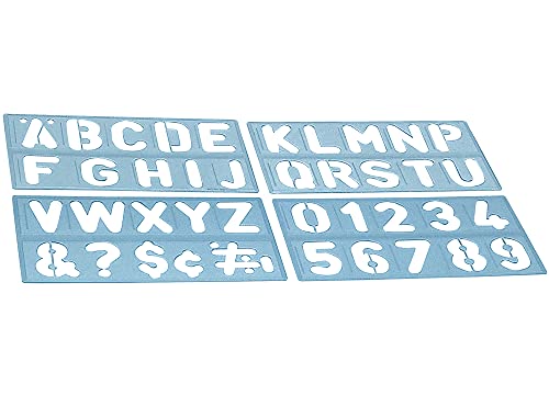 CSP 1800 - Plantilla rotulación letras y números de 100 mm