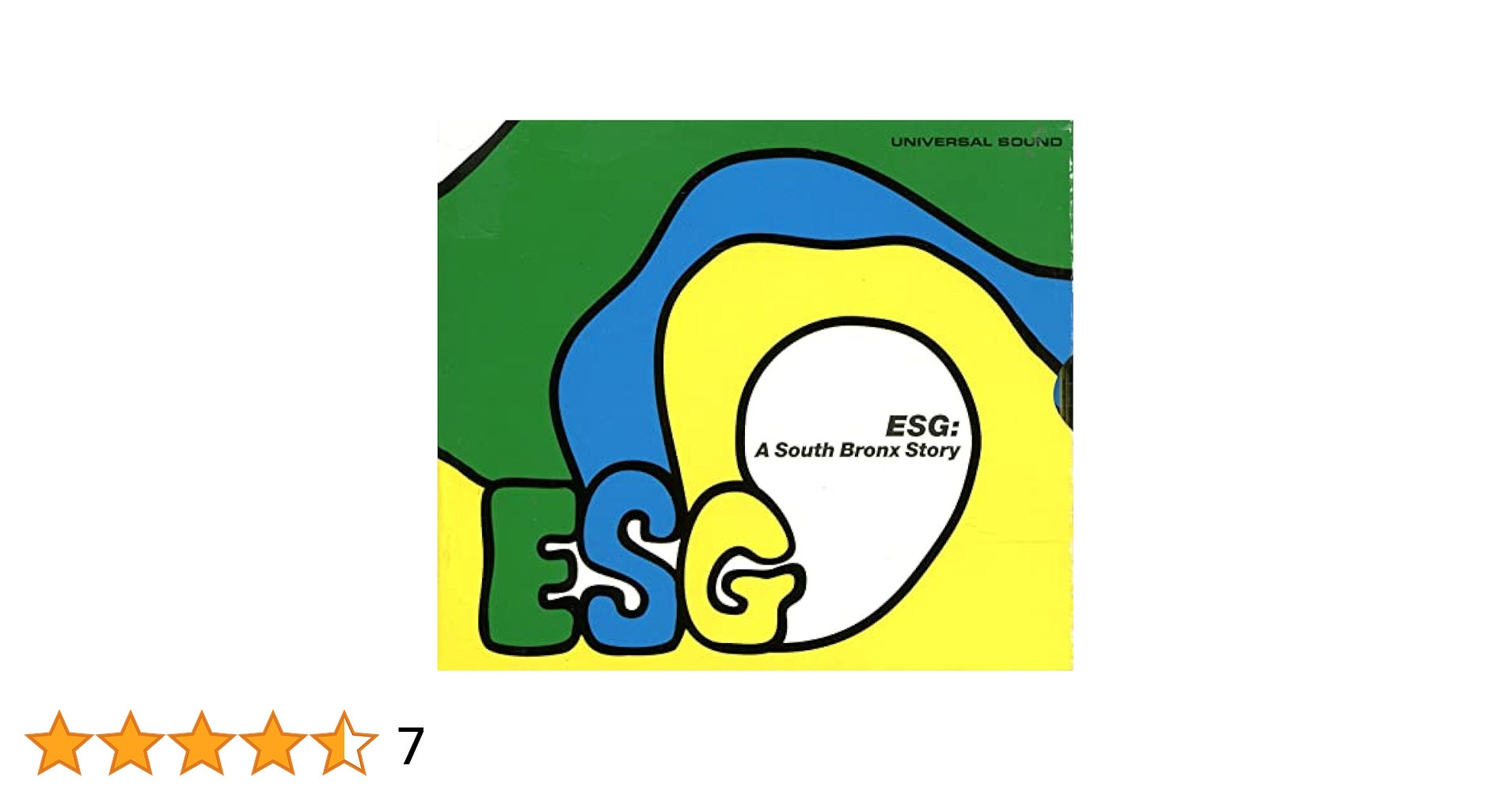 洋楽 ESG / A South Bronx Story2 ESG | A South Bronx Story 2 - STORE15NOV