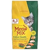 Meow Mix Indoor Health Dry Cat Food, 6.3 Pound Bag