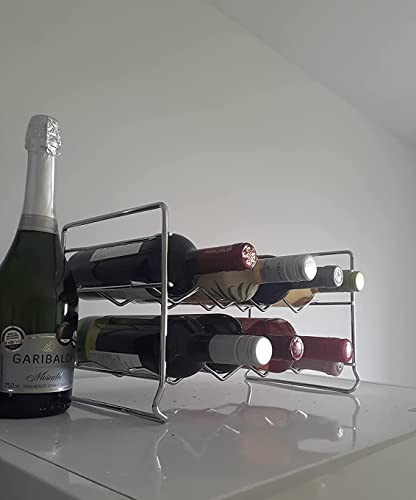 ADEGA EMPILHAVEL MERLOT CROMADO, SCHMITT, 71125
