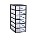 Price comparison product image Sundis Orgamix Unit with Stop System Ercgonomic Handle, Black, A4 / 6 Drawers