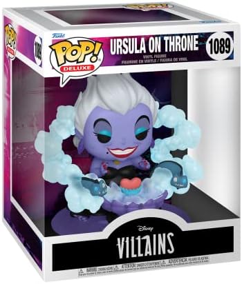 Funko 50271 Pop Deluxe: Disney Villains-Ursula on Throne Collectible Toy, Multicolour Funko 50271 Pop Deluxe: Disney Villains-Ursula on Throne Collectible Toy, Multicolour | Pop Disney | 2 Funko 50271 Pop Deluxe: Disney Villains-Ursula on Throne Collectible Toy, Multicolour | Pop Disney