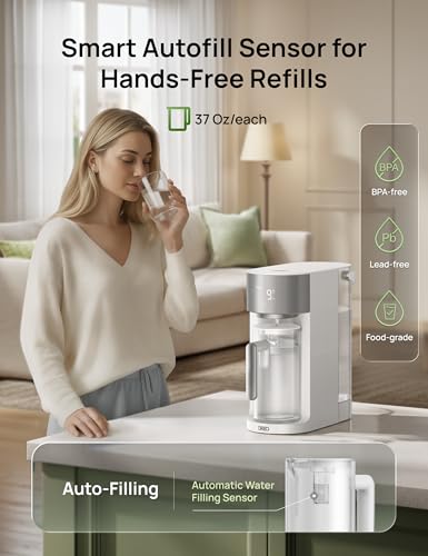 Image of DREO Reverse Osmosis Water Filter Countertop, RO Filtration System, 3:1 Pure to Drain, TDS & Filter Life & Autofill Pitcher, Installation-Free, Self-Cleaning Water Purifier, RO Water Filter