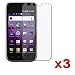 3x Clear Screen Protector For Samsung Galaxy S 4G T959v