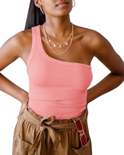 トップス riu Ribbon one shoulder tops Ribbon One Shoulder Top CO417 - Korean Women's Fashion | LEWKIN