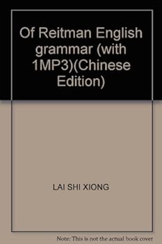 Paperback Of Reitman English grammar (with 1MP3)(Chinese Edition) Book