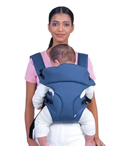 Mi Arcus Hip Seat Baby Carrier With 4 Carry Positions Adjustable With Safety Belt And Buckle Straps For 3 To 24 Months Kids Infants Toddlers,Navy