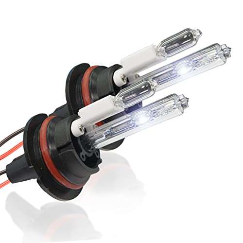 Image of AC HID Xenon Replacement Bulbs - 9007 5000K - Bright White (1 Pair)
