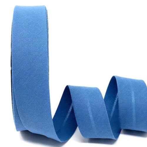 5m of Professional Quality 30mm Bias Binding, Machine Washable, 30+ Colours. UK Specialist Seller Edging for Quilting Sewing