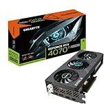 GIGABYTE GeForce RTX 4070 Ti Super Eagle OC 16G Graphics Card, 3X WINDFORCE Fans, 16GB 256-bit GDDR6X, GV-N407TSEAGLE OC-16GD Video Card (Renewed), Black