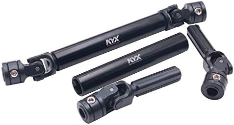 KYX Racing Universal Hard Steel Center Drive Shaft Dogbone Upgrade for RC Crawler Car Redcat Gen8 Scout II