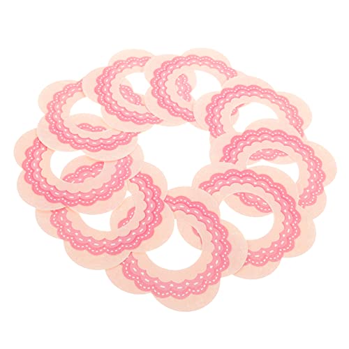 Amosfun Porta Paletas Antigoteo De Papel Tamaño Estándar Color Rosa 50 Unidades Diseño Decorativo para Niños Fiestas y Viajes