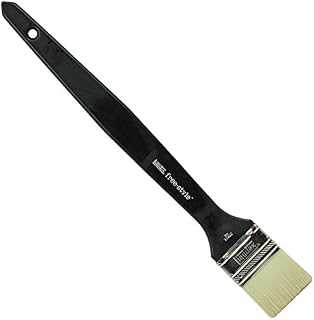 Liquitex Professional Freestyle Large Scale Brush, Broad Flat/Varnish 8-inch, Short Handle, Beige