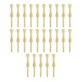 Tabata(タバタ) ティー ウッドティー ゴルフ ティー 段 ロングティー ウッドティー ロング 段付超ロングティー 70mm 25本入 GV8000