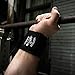 Westside Barbell Super Heavy Wrist Wraps - 2 Pack, Weightlifting, Powerlifting, Bodybuilding, Bench Press Support, Black (Black, Medium (17